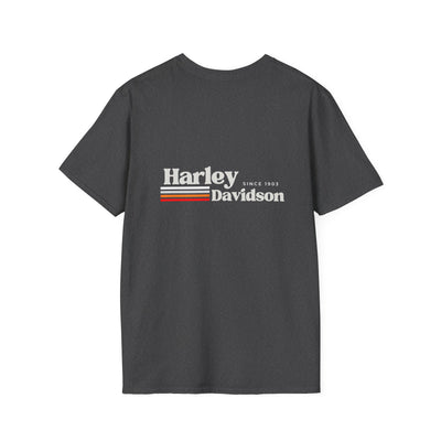 Harley Davidson Retro Stripe - Since 1903 Heavy Cotton Tee UNISEX