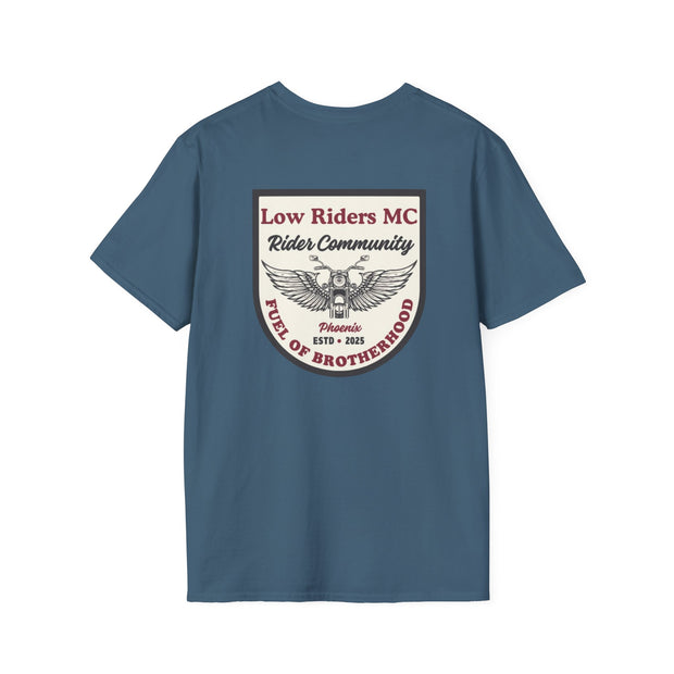 Low Riders MC Retro Style - Fuel of Brotherhood Blend Tee UNISEX