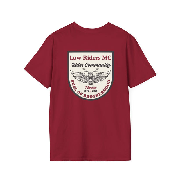 Low Riders MC Retro Style - Fuel of Brotherhood Blend Tee UNISEX