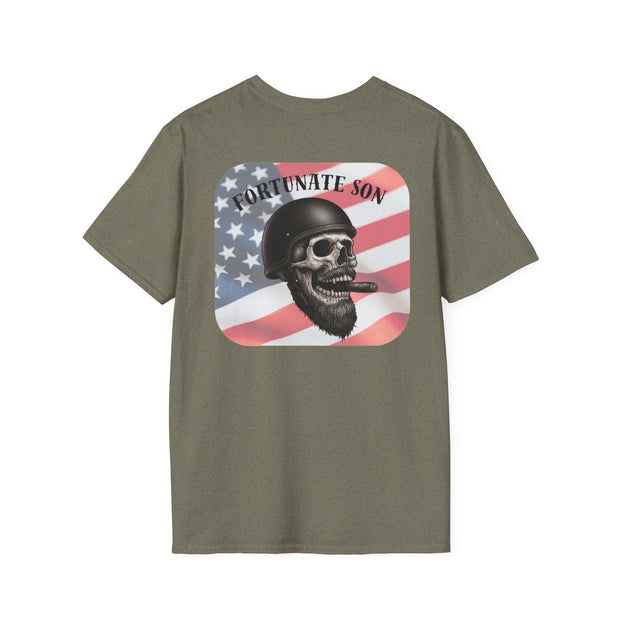 Fortunate Son Tee – Born to Ride. Built to Rebel