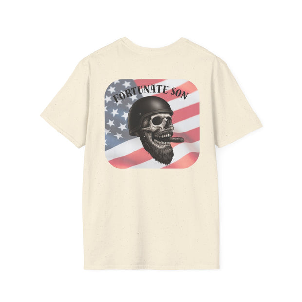 Fortunate Son Tee – Born to Ride. Built to Rebel