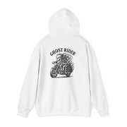 Ghost Rider Hoodie – Flaming Skull Heavy Blend Hoodie UNISEX