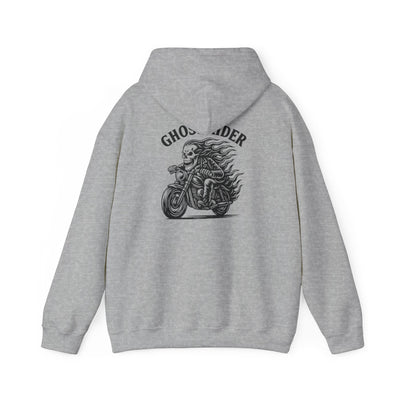 Ghost Rider Hoodie – Flaming Skull Heavy Blend Hoodie UNISEX