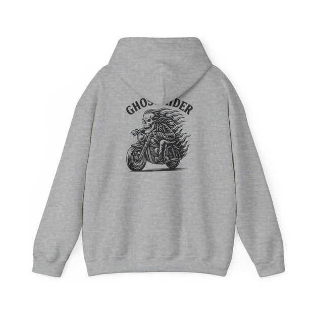 Ghost Rider Hoodie – Flaming Skull Heavy Blend Hoodie UNISEX