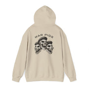 PigWars Heavy Blend Hoodie – Three Skulls. One Mission. No Mercy UNISEX