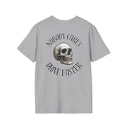 Nobody Cares Tee Heavy Cotton Tee – Drive Faster UNISEX