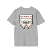 Low Riders MC Retro Style - Fuel of Brotherhood Blend Tee UNISEX