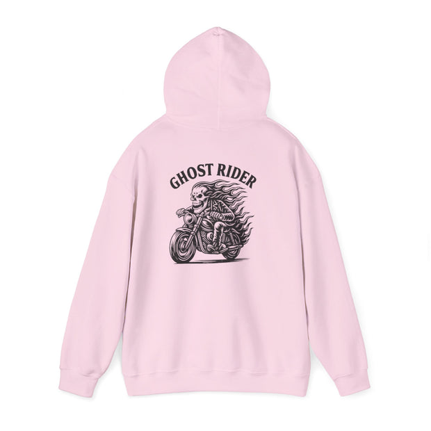 Ghost Rider Hoodie – Flaming Skull Heavy Blend Hoodie UNISEX