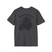 Ghost Rider Heavy Cotton Tee – Fuel the Fire, Burn the Road UNISEX