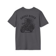 Ghost Rider Heavy Cotton Tee – Fuel the Fire, Burn the Road UNISEX