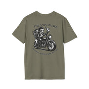 The 3 Ws Heavy Cotton Tee - Whiskey, Wheels & Witties UNISEX