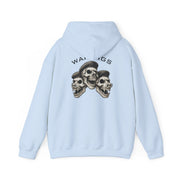 PigWars Heavy Blend Hoodie – Three Skulls. One Mission. No Mercy UNISEX