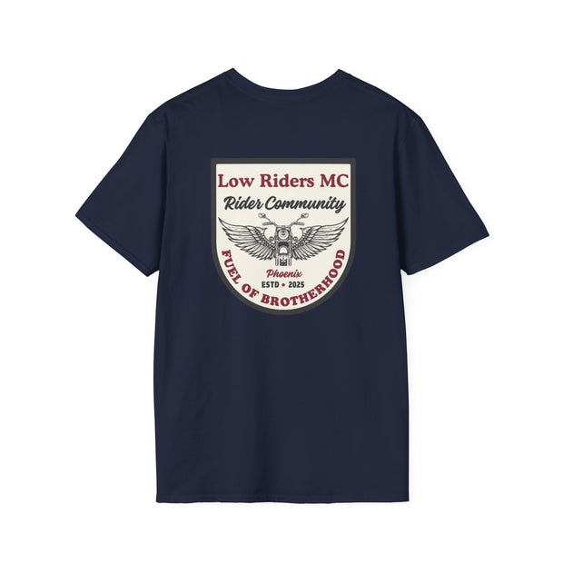 Low Riders MC Retro Style - Fuel of Brotherhood Blend Tee UNISEX