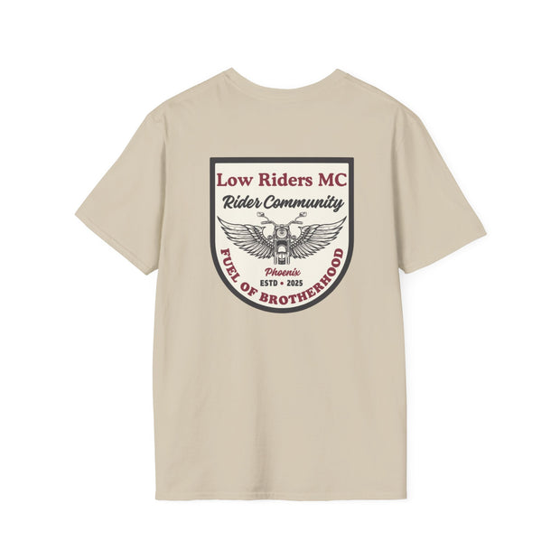 Low Riders MC Retro Style - Fuel of Brotherhood Blend Tee UNISEX