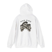PigWars Heavy Blend Hoodie – Three Skulls. One Mission. No Mercy UNISEX
