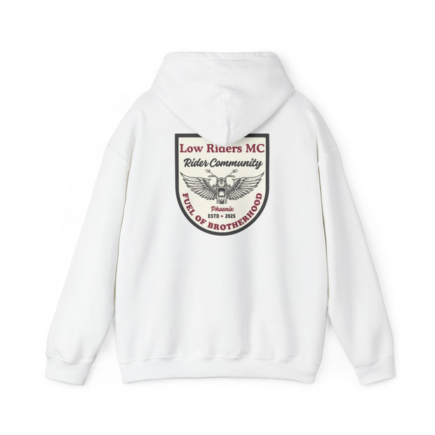 Low Riders MC Retro Style - Fuel of Brotherhood Blend Hoodie UNISEX