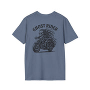 Ghost Rider Heavy Cotton Tee – Fuel the Fire, Burn the Road UNISEX