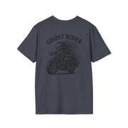 Ghost Rider Heavy Cotton Tee – Fuel the Fire, Burn the Road UNISEX