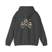 PigWars Heavy Blend Hoodie – Three Skulls. One Mission. No Mercy UNISEX