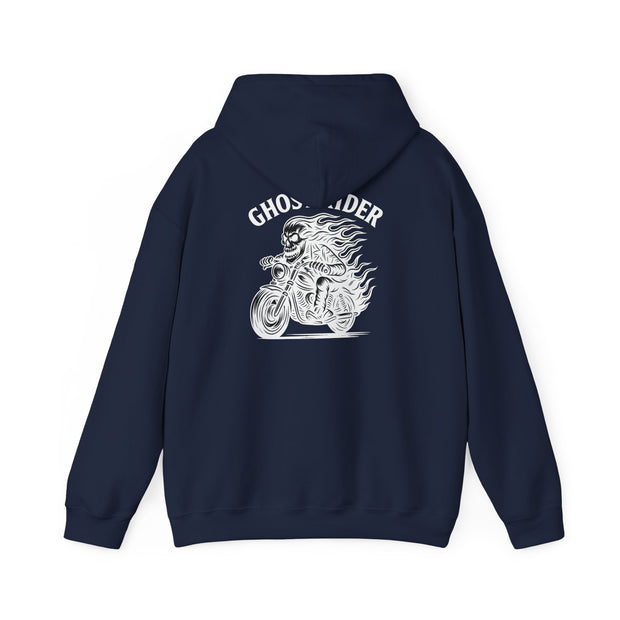 Ghost Rider Hoodie – Flaming Skull Heavy Blend Hoodie UNISEX