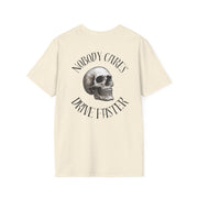 Nobody Cares Tee Heavy Cotton Tee – Drive Faster UNISEX