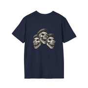 PigWars Tee Heavy Cotton Tee – Three Skulls. One Mission. No Mercy UNISEX