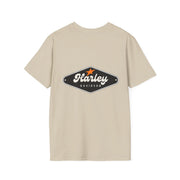 Harley Davidson Star Badge Retro Shield - Heavy Cotton Tee UNISEX