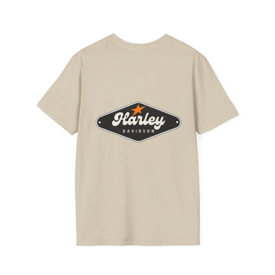 Harley Davidson Star Badge Retro Shield - Heavy Cotton Tee UNISEX