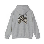 PigWars Heavy Blend Hoodie – Three Skulls. One Mission. No Mercy UNISEX