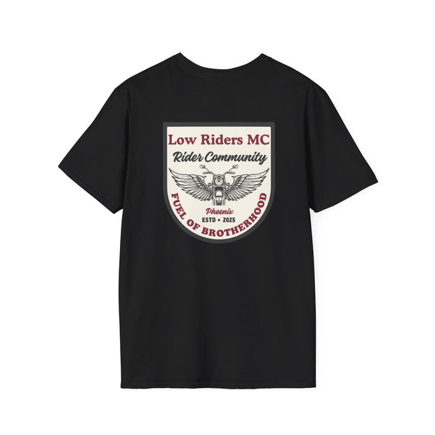 Low Riders MC Retro Style - Fuel of Brotherhood Blend Tee UNISEX