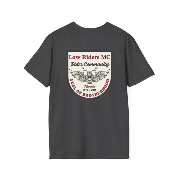 Low Riders MC Retro Style - Fuel of Brotherhood Blend Tee UNISEX