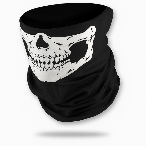 Ride or Die Skull Face Mask – Tactical Neck Gaiter for Bikers, Riders & Rebels