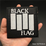 Heavy Metal Band Patches – Punk Rock Iron-On Appliques for Jackets, Vests, Denim (V)