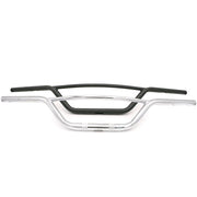 Retro Drag T-Bar Motorcycle Handlebar – 7/8" & 1" Universal Fit for Harley XL883 XL1200 Softail Dyna Chopper Bobber Café Racer – Chrome or Matte Black