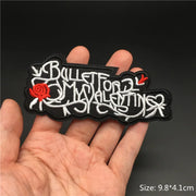 Heavy Metal Band Patches – Punk Rock Iron-On Appliques for Jackets, Vests, Denim (V)