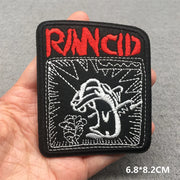 Heavy Metal Band Patches – Punk Rock Iron-On Appliques for Jackets, Vests, Denim (V)