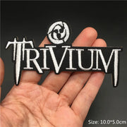 Heavy Metal Band Patches – Punk Rock Iron-On Appliques for Jackets, Vests, Denim (V)