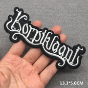 Heavy Metal Band Patches – Punk Rock Iron-On Appliques for Jackets, Vests, Denim (V)