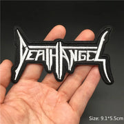Heavy Metal Band Patches – Punk Rock Iron-On Appliques for Jackets, Vests, Denim (V)