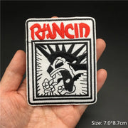 Heavy Metal Band Patches – Punk Rock Iron-On Appliques for Jackets, Vests, Denim (V)