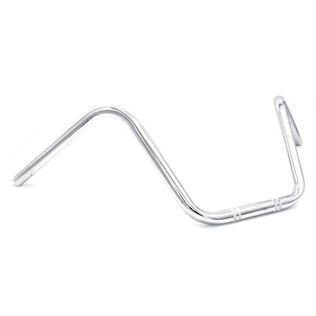 Retro 1" Motorcycle Ape Hanger Handlebar – 25mm Steel Bar for Harley Sportster XL883 XL1200 X48 Dyna Road King Softail Bobber Chopper