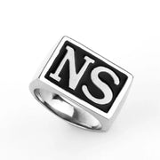 SONS 2-Piece Ring Set – Stainless Steel SO/NS Biker Tribute