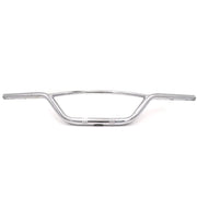 Retro Drag T-Bar Motorcycle Handlebar – 7/8" & 1" Universal Fit for Harley XL883 XL1200 Softail Dyna Chopper Bobber Café Racer – Chrome or Matte Black
