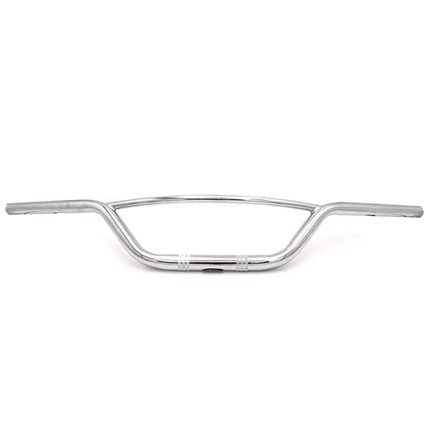 Retro Drag T-Bar Motorcycle Handlebar – 7/8" & 1" Universal Fit for Harley XL883 XL1200 Softail Dyna Chopper Bobber Café Racer – Chrome or Matte Black