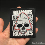 Heavy Metal Band Patches – Punk Rock Iron-On Appliques for Jackets, Vests, Denim (V)
