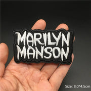 Heavy Metal Band Patches – Punk Rock Iron-On Appliques for Jackets, Vests, Denim (V)