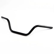 Retro 7/8" 22mm Motorcycle Handlebar – Vintage High-Rise Bar for Chopper, Cruiser, Bobber, Low-Riders MC – Black & Chrome Options