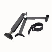 Foldable Heavy-Duty Motorcycle Lift Stand – Adjustable Carbon Steel Frame with Armrest Support