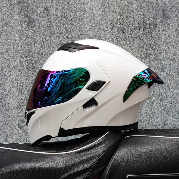 Motorcycle Helmet  ORZ Z-169 | Flip-Up Full Face Dual Visor Helmet