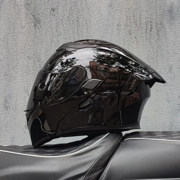 Motorcycle Helmet  ORZ Z-169 | Flip-Up Full Face Dual Visor Helmet